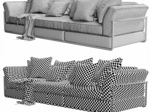 flexform zeno Modelo 3D