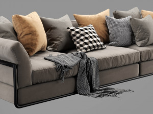 flexform zeno Modelo 3D