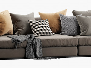 flexform zeno Modelo 3D