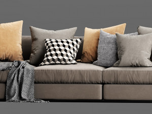 flexform zeno Modelo 3D