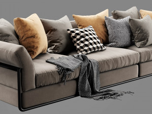 flexform zeno Modelo 3D
