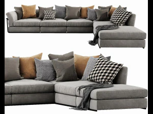 Flexform Zeno 3D Modell