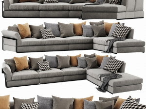 flexform zeno 3D 모델