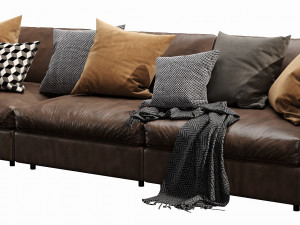 flexform newbridge 3 Modelo 3D