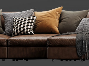 flexform newbridge chaise lounge 3D Model