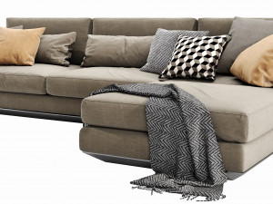 horm ellington chaise lounge 3D Model