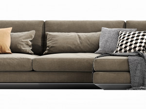 horm ellington chaise lounge 3D Model