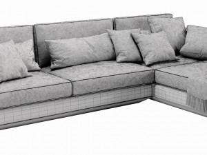 horm ellington chaise lounge 3D Model