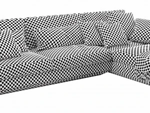 horm ellington chaise lounge 3D Model