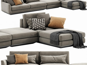 horm ellington sectional Model 3D