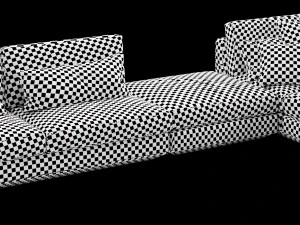 horm ellington sectional 3D Model