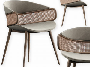 almadeluce mudhif chair 1 Modelo 3D