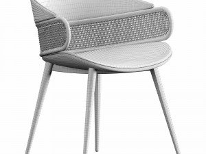 almadeluce mudhif chair 1 Modelo 3D