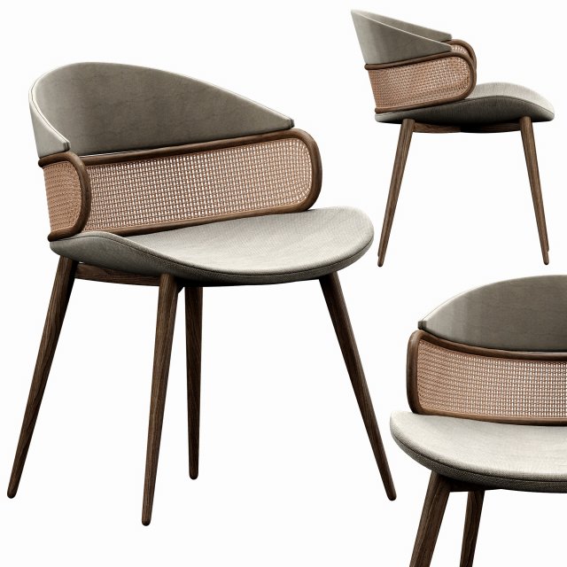 almadeluce mudhif chair 1 3D-Modell .c4d .max .obj .3ds .fbx .stl .blend 