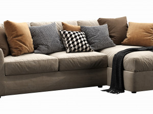 linteloo winston chaise lounge 3D 模型
