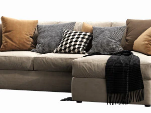 linteloo winston chaise lounge 3D Model