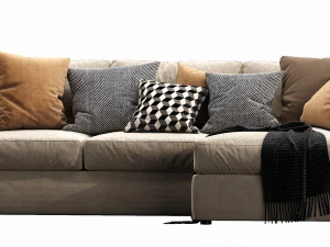 linteloo winston chaise lounge 3D Model