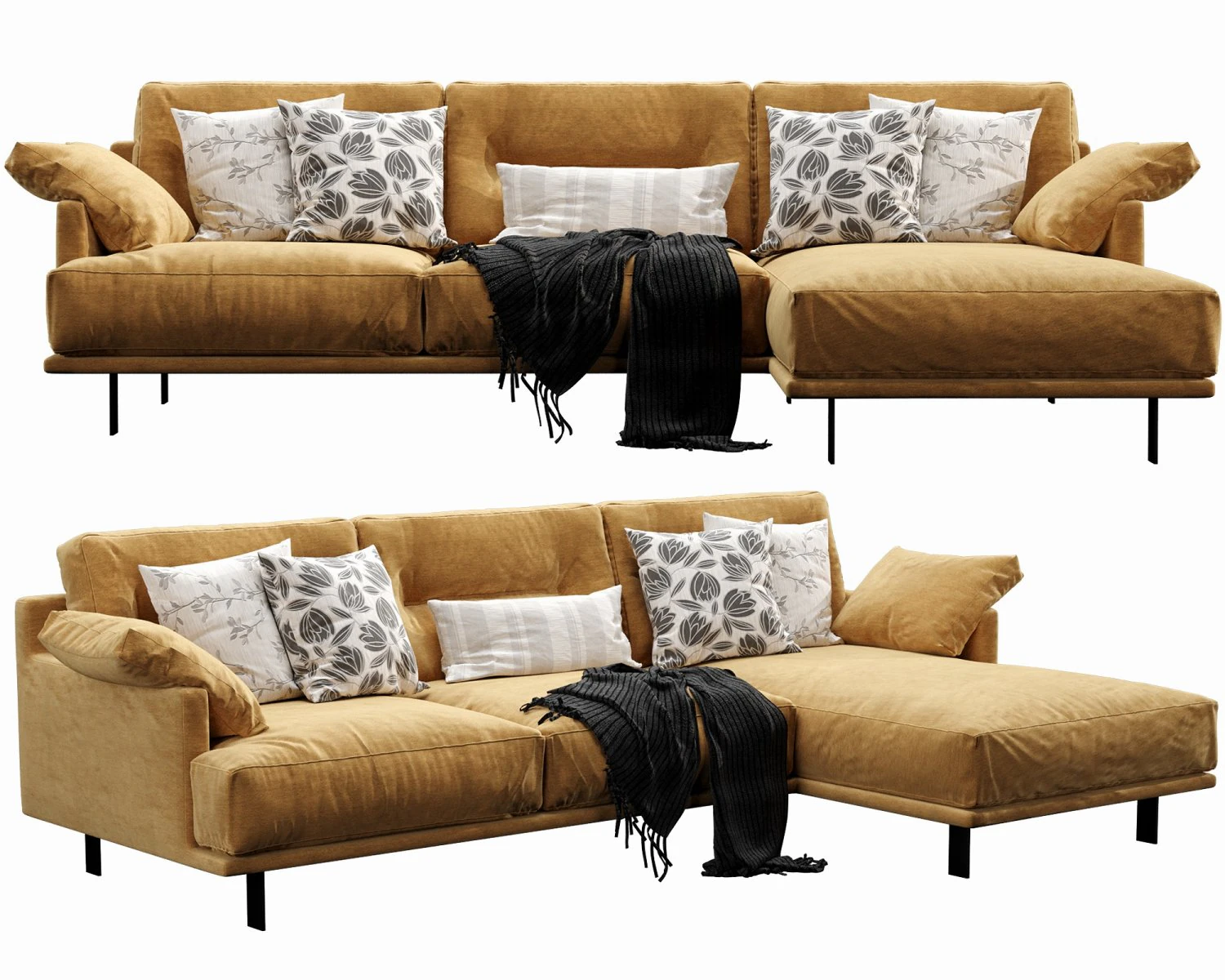 linteloo george chaise lounge 3D Model .c4d .max .obj .3ds .fbx .stl .blend 