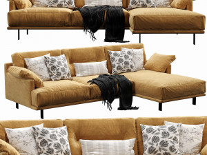 linteloo george chaise lounge Modèle 3D