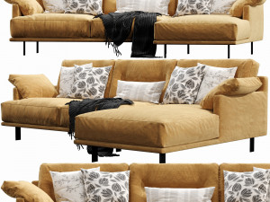 linteloo george chaise lounge Modèle 3D