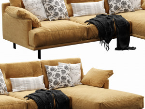 linteloo george chaise lounge Modèle 3D