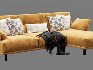 linteloo george chaise lounge Modèle 3D