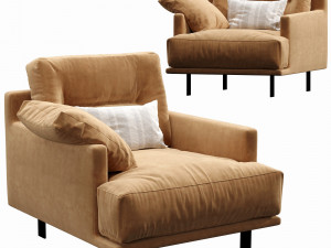 linteloo george armchair Model 3D