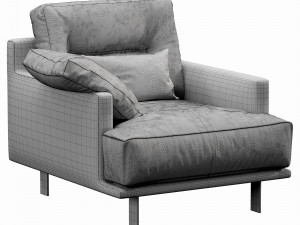 linteloo george armchair Model 3D