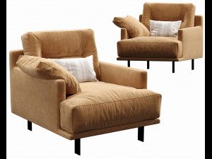 linteloo george armchair Model 3D