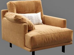 linteloo george armchair 3D Model