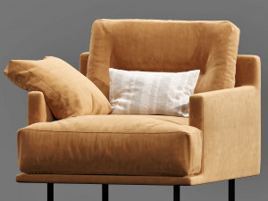 linteloo george armchair Model 3D