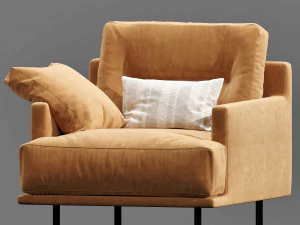 linteloo george armchair 3D Model
