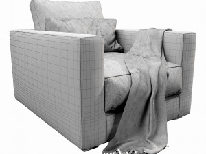 linteloo mauro armchair 3D Model