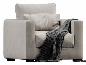 linteloo mauro armchair 3D Model