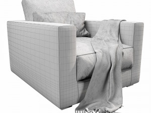 linteloo mauro armchair 3D Model