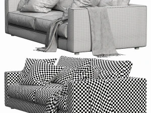 poltrona mauro con architrave Modello 3D