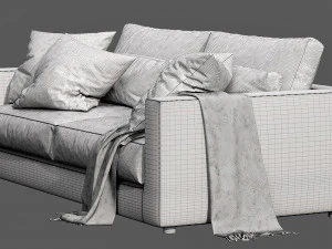 poltrona mauro con architrave Modello 3D