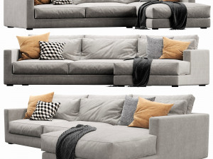 linteloo mauro chaise lounge Modello 3D