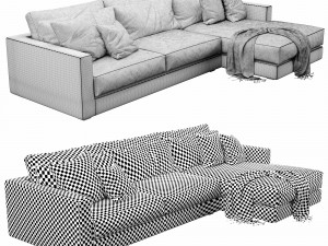 linteloo mauro chaise lounge Modello 3D