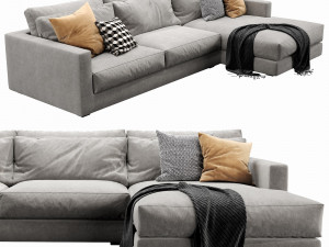 linteloo mauro chaise lounge Modello 3D