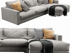 linteloo mauro chaise lounge 3D Model