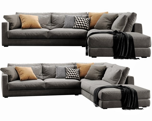 linteloo mauro chaise lounge 3Dモデル .c4d .max .obj .3ds .fbx .stl .blend 