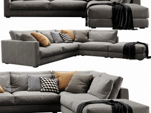 linteloo mauro chaise lounge 3Dモデル