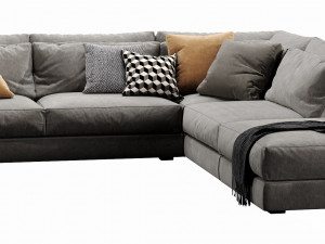 linteloo mauro chaise lounge 3Dモデル