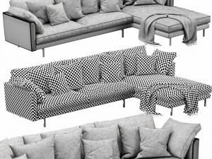horm ellington chaise lounge 3D 모델