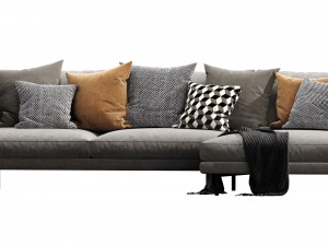 horm ellington chaise lounge 3D 모델