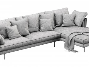 horm ellington chaise lounge 3D 모델