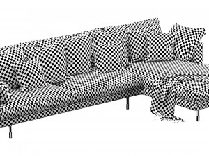 horm ellington chaise lounge 3D 모델