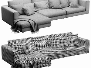 linteloo studio chaise lounge 3D Model