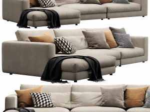 linteloo studio chaise lounge 3D Model